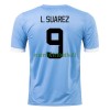 Maillot de Supporter Uruguay L. SUAREZ 9 Domicile Coupe du Monde 2022 Pour Homme